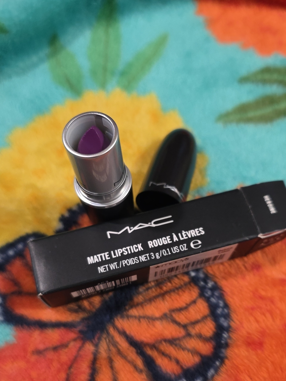 Mac Heroine Matte Lipstick NIB